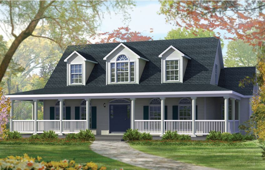 Cape Cod Style Modular Home